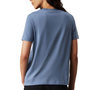Voir la diapositive 2 : CALVIN KLEIN JEANS T-shirt Bleu Femme Calvin Klein Jeans Embroidered