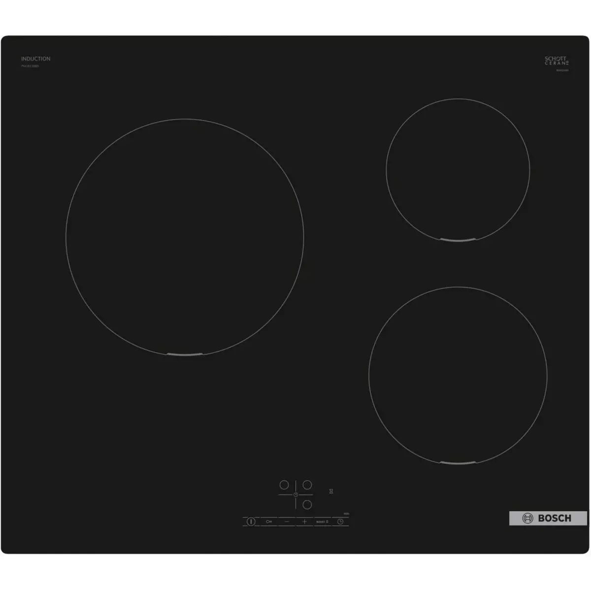 BOSCH Table induction PUC611BB5E SERIE 4 TOUCH SELECT