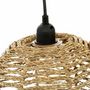 Voir la diapositive 3 : ATMOSPHERA Lampe Suspension en Jonc  Rana  50cm Naturel