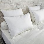 DUNLOPILLO Oreiller Natur'Duv Ferme - 10% duvet. Coloris disponibles : Blanc