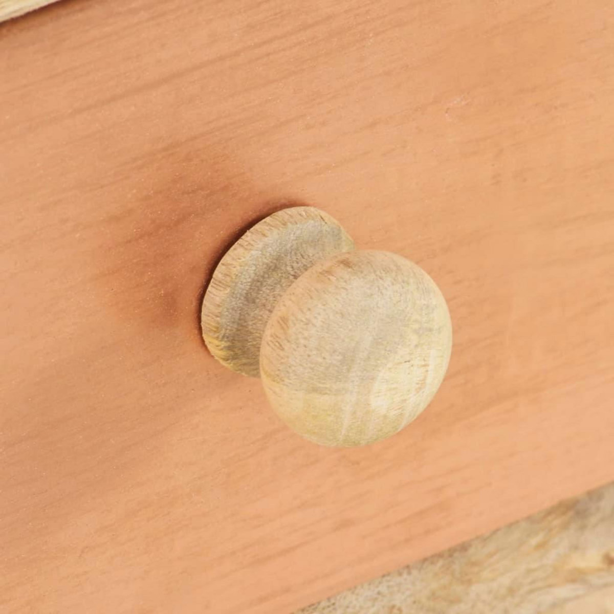 VIDAXL Meuble TV 110x30x45 cm Bois de manguier solide