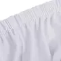 VIDAXL Housse extensible de canape 4 places Blanc Jersey de polyester