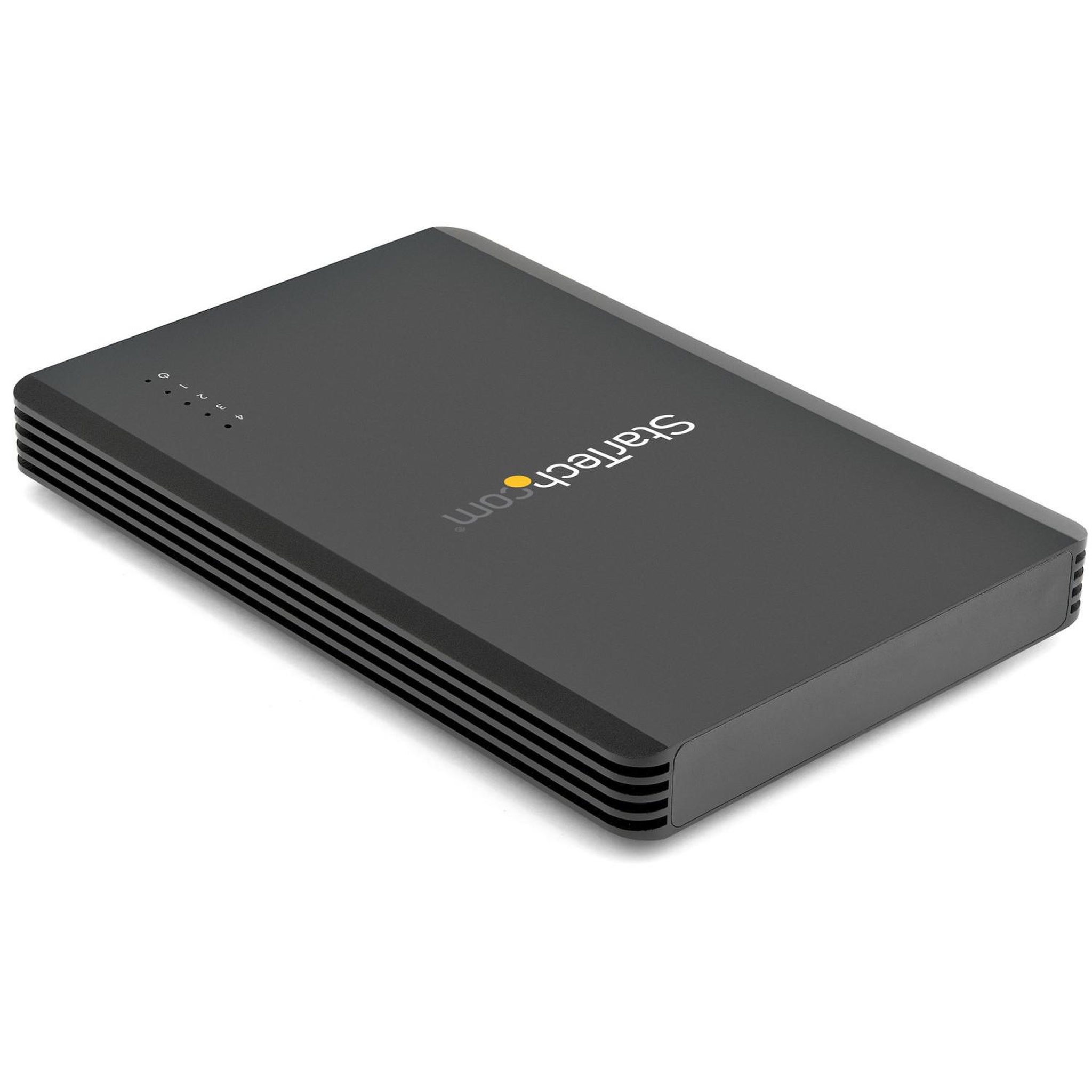 Voir la diapositive 3 : Startech Startech.com boîtier ssd m.2 nvme thunderbolt 3 à 4 baies - boîtier disque dur externe 1 displayport vidéo et 2 ports tb3 downstream - boîtier pour disque dur - boîtier ssd externe, 40gbps, alimentation 72w