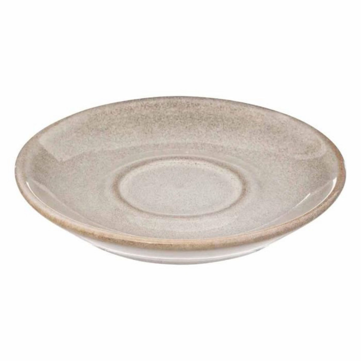 SECRET DE GOURMET Lot de 6 Tasses & Sous-Tasses  Callie  9cl Taupe