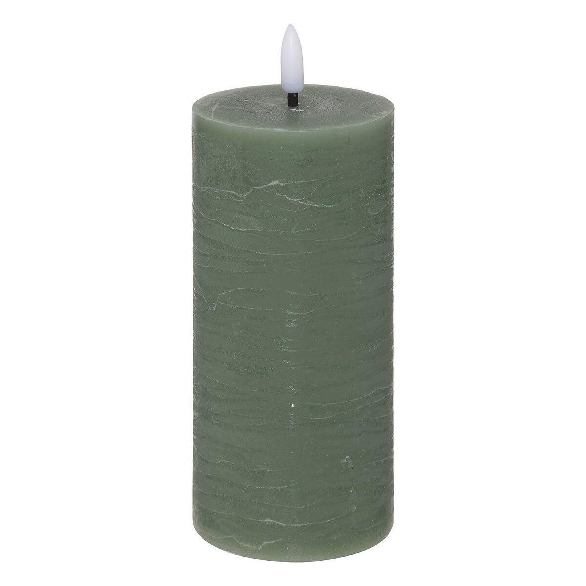 ATMOSPHERA Bougie Déco à LED  Molia  18cm Vert