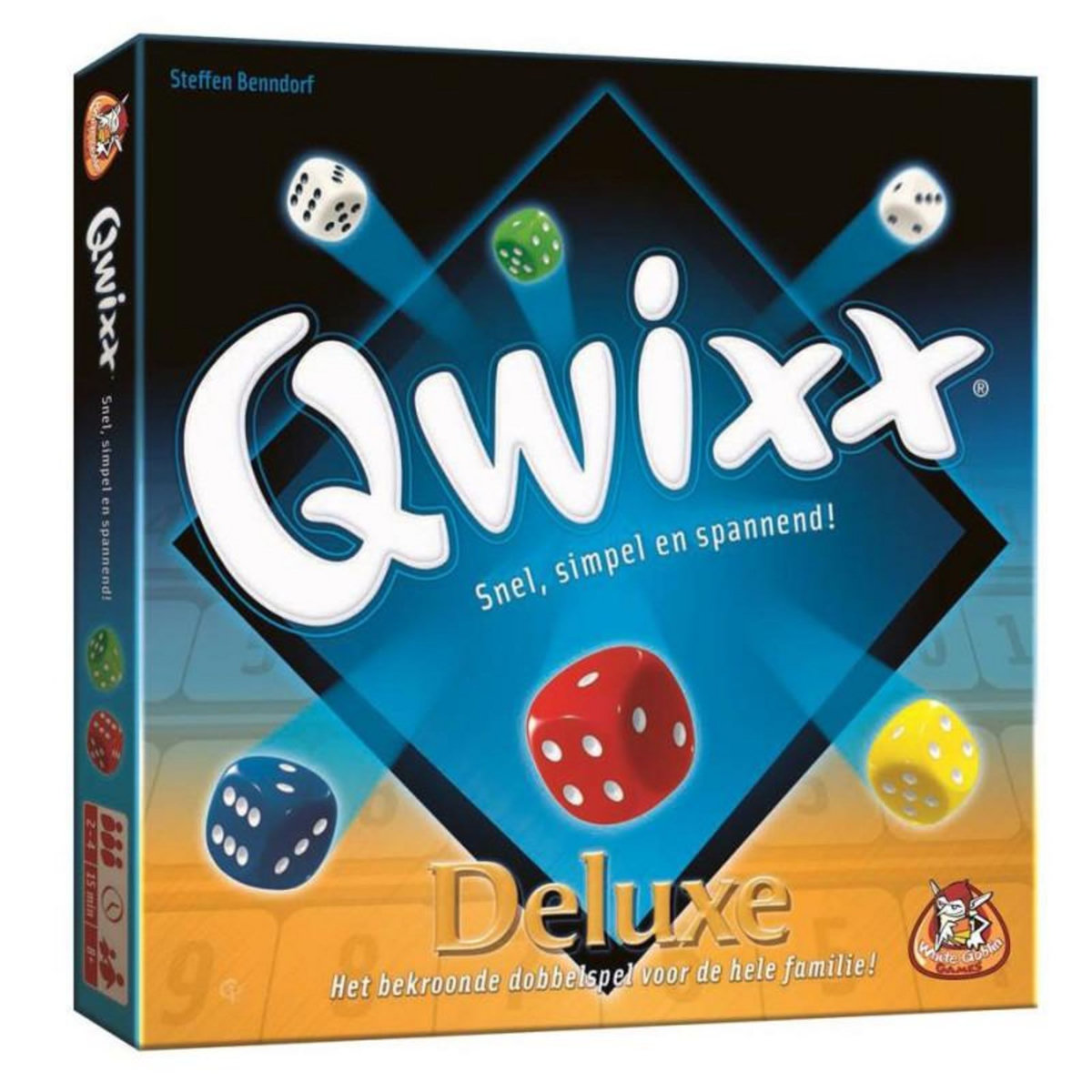 White Goblin Games WHITE GOBLIN GAMES Qwixx Deluxe