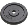 Voir la diapositive 3 : VIDAXL Plaque de poids 4 pcs 2 x 10 kg + 2 x 5 kg Fonte