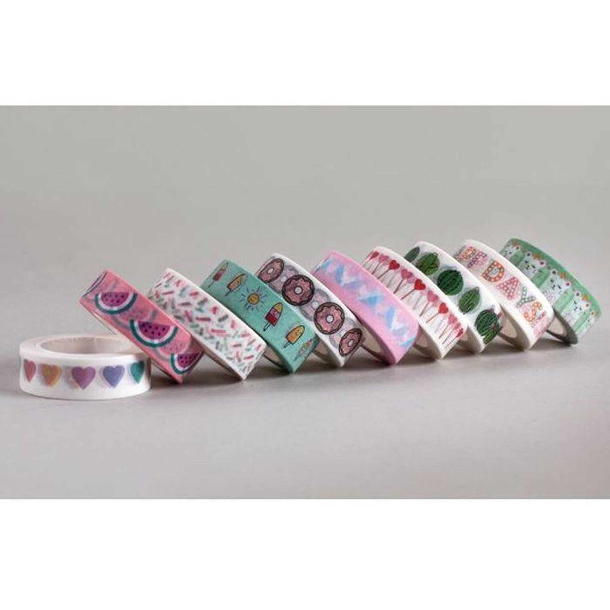 Voir la diapositive 2 : Rayher Masking tape 10 m x 1,5 cm - Licorne