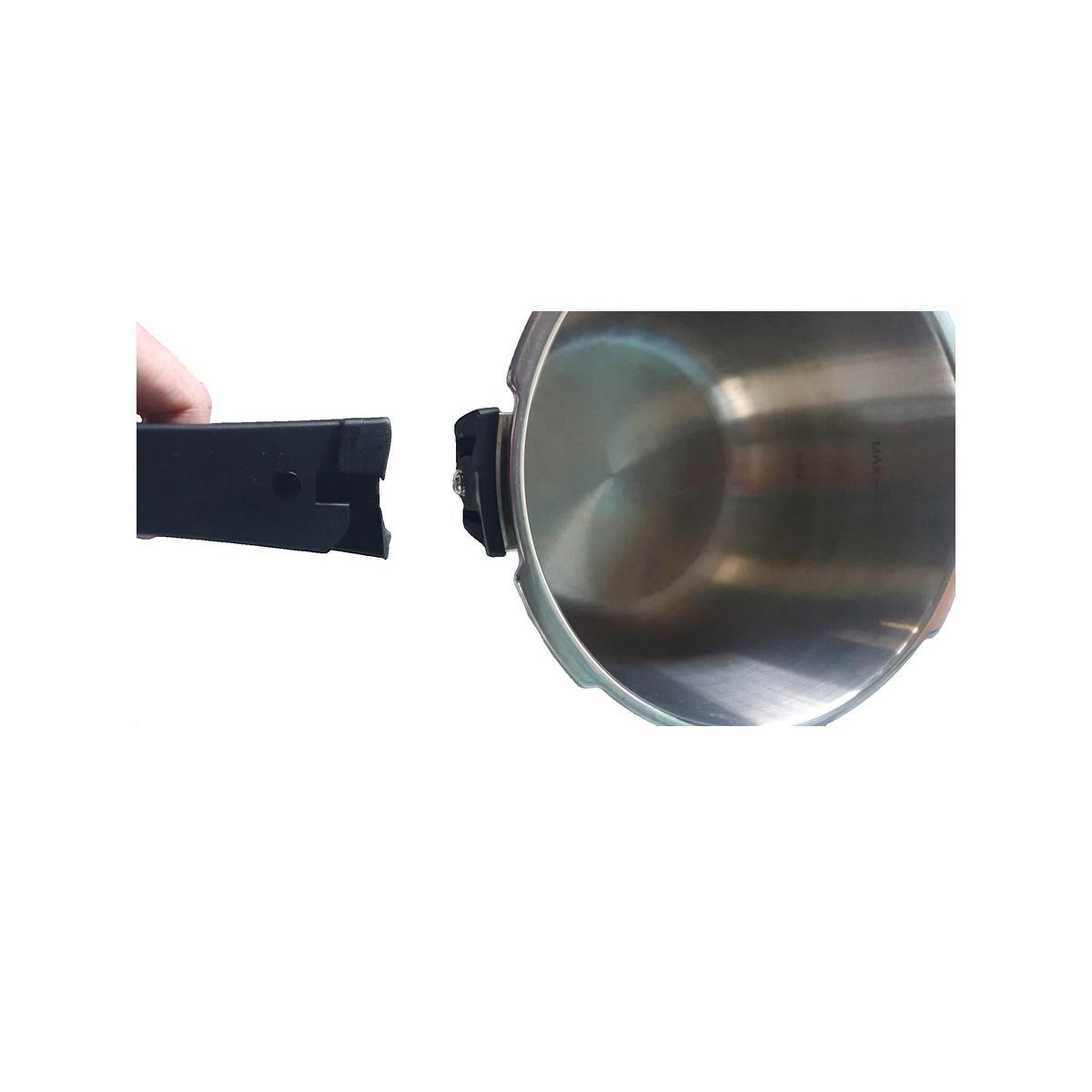 Voir la diapositive 2 : MIONIX Autocuiseur Monix Ensemble 4L et 6L Argenté with Système de sécurité à triple niveau