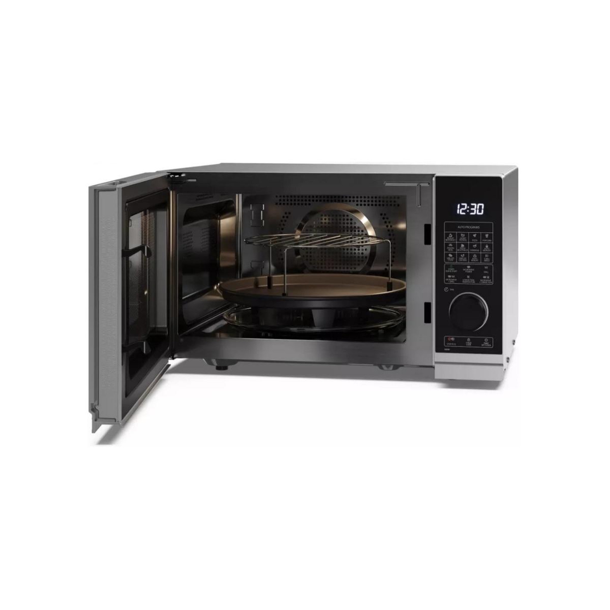 Voir la diapositive 3 : Sharp Micro-ondes 25l 900w silver - yc-pc254ae-s