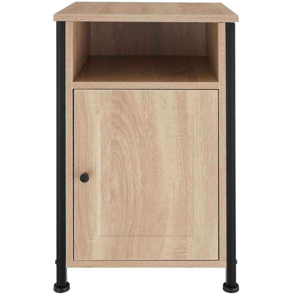 tectake Table de chevet Style industriel 40 x 42 x 605 cm