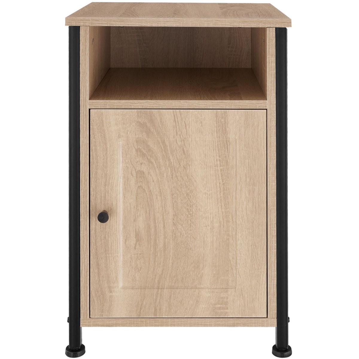 tectake Table de chevet Style industriel 40 x 42 x 605 cm