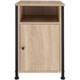 Voir la diapositive 2 : tectake Table de chevet Style industriel 40 x 42 x 605 cm