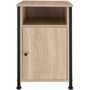 Voir la diapositive 2 : tectake Table de chevet Style industriel 40 x 42 x 605 cm