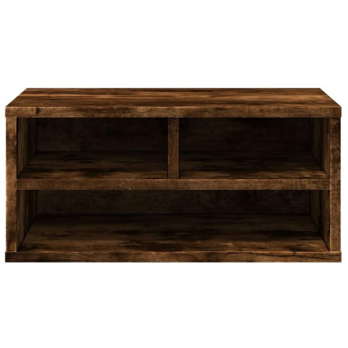 VIDAXL Support d imprimante chêne fumé 49x40x22,5 cm bois d ingénierie