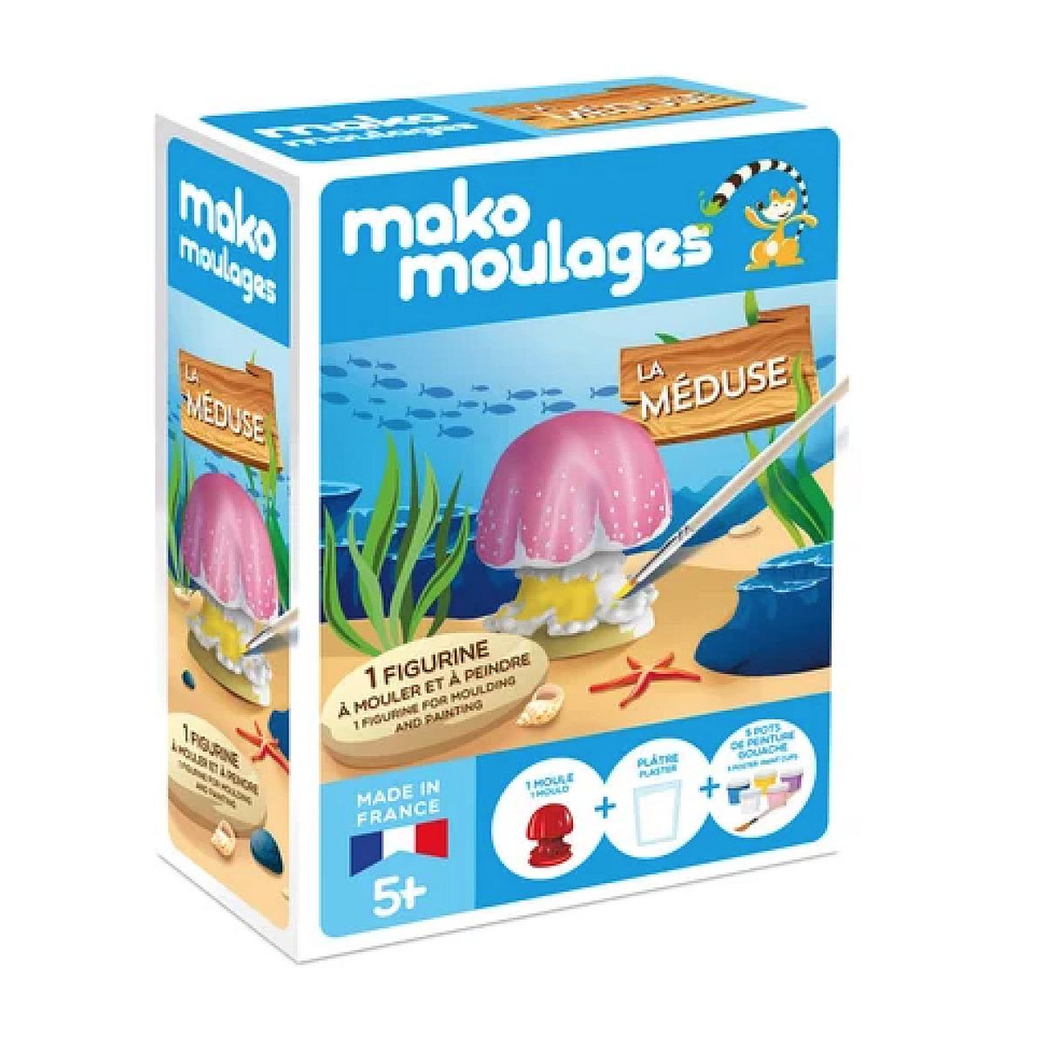 Voir la diapositive 2 : Mako Creations Mako Moulages - La Méduse
