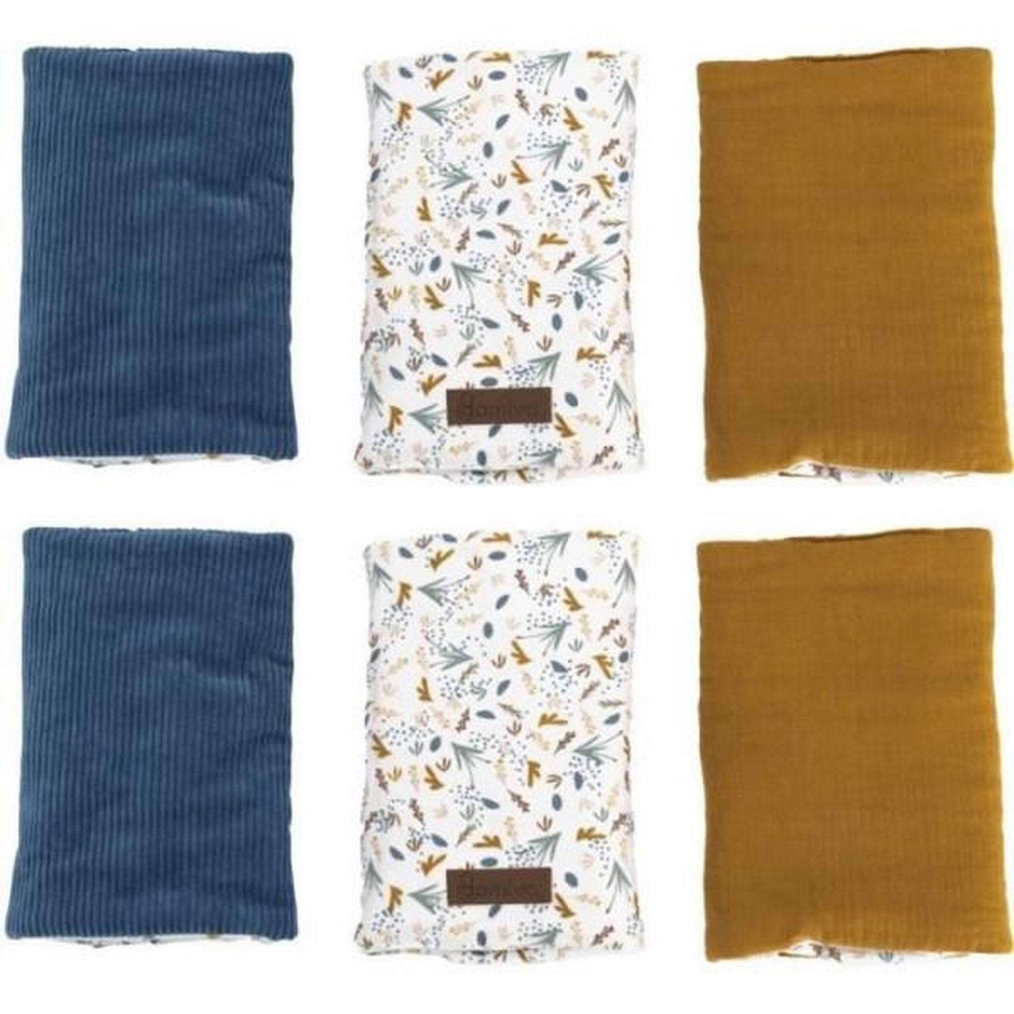 DOMIVA Tour de lit - DOMIVA - AU FIL DE L'EAU - Modulable - x6 - Ouvert 40 x 25 cm/fermé 17,5 x 25 cm