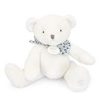 DOUDOU ET COMPAGNIE Ours en peluche blanc - 25 cm