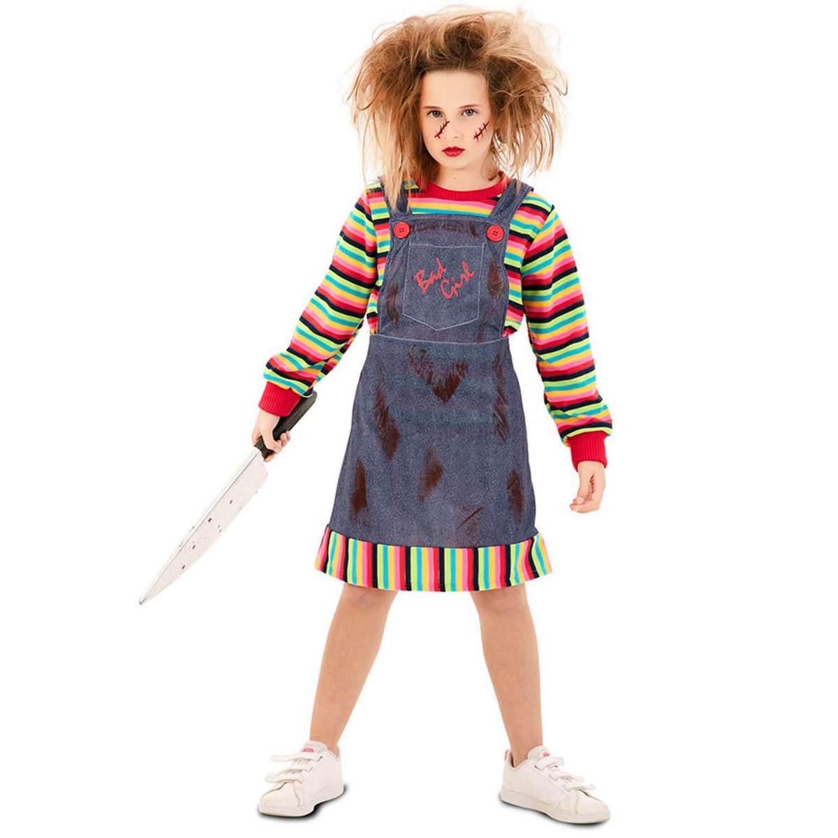 EURO CARNAVALES Déguisement Fille possédée - Fille - 10/12 ans (140 à 152 cm)