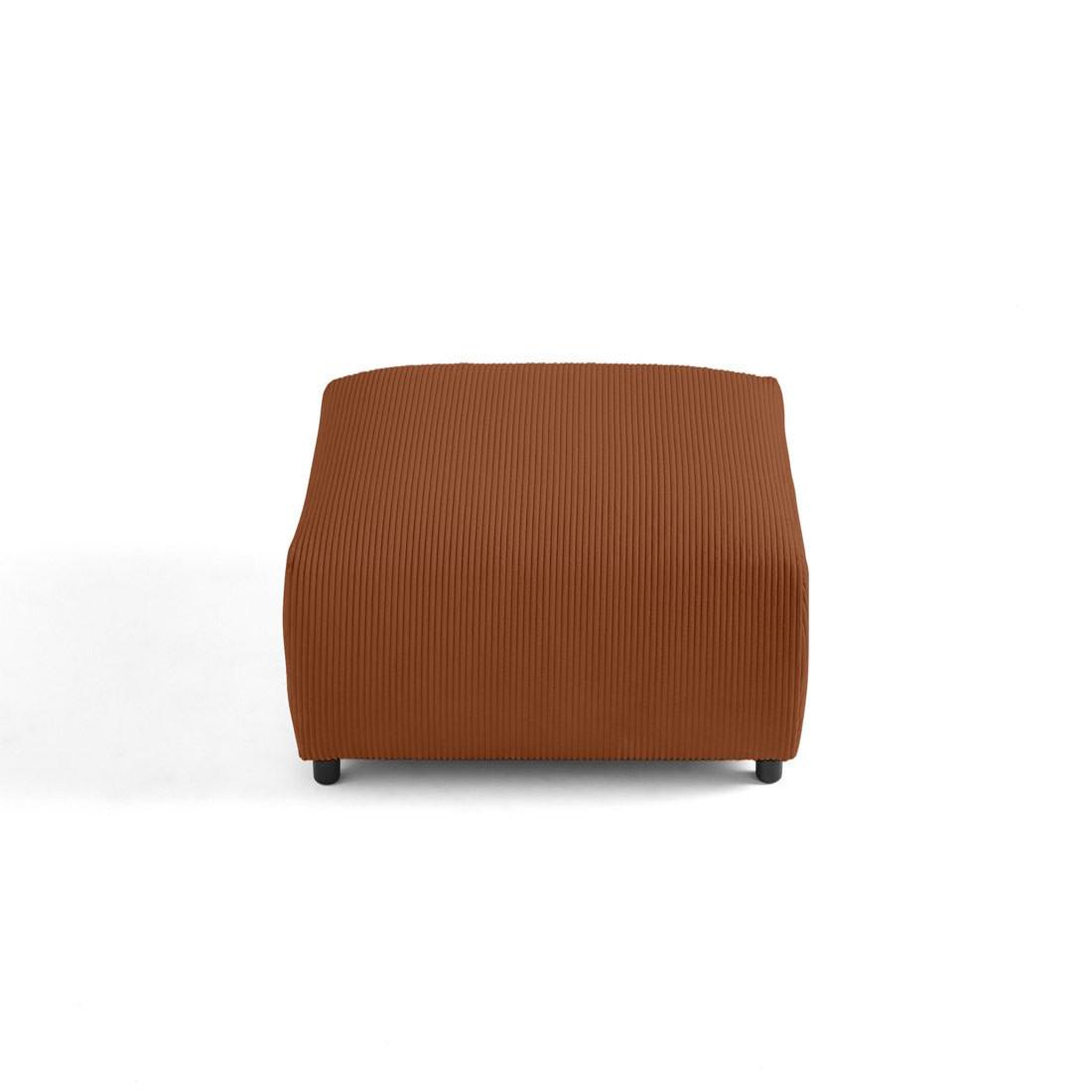 Voir la diapositive 1 : LISA DESIGN Garance - pouf modulable - en velours côtelé