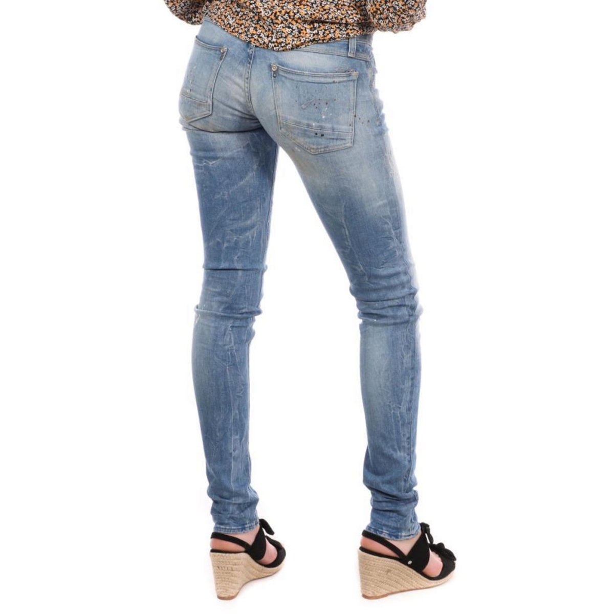 G-Star Raw Jean Skinny  clair délavé Femme G-Star Lynn - W24