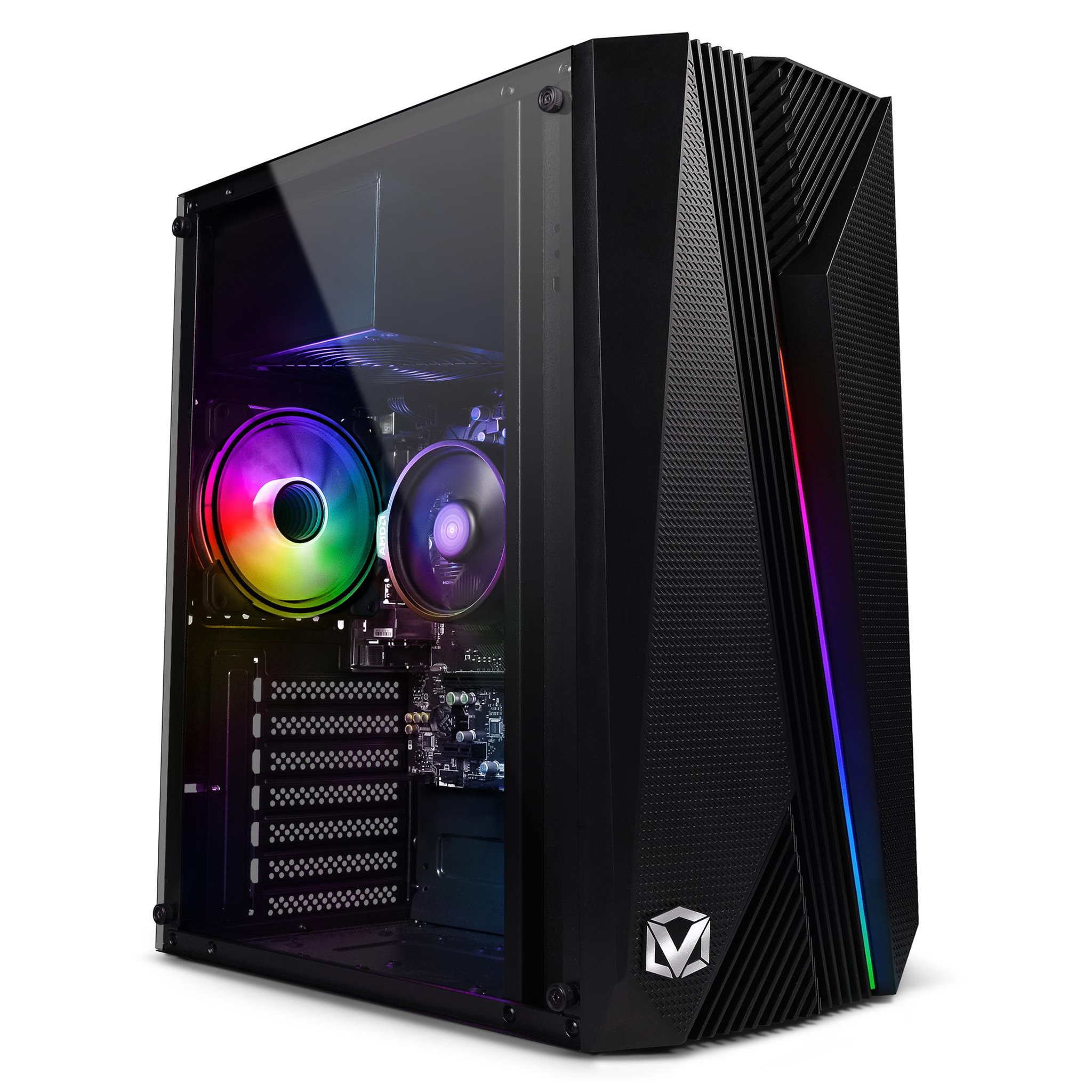 VIBOX PC Gamer - Ryzen 3 3200G, Graphiques intégrés, 16 Go RAM, 1 To SSD, Linux, WiFi