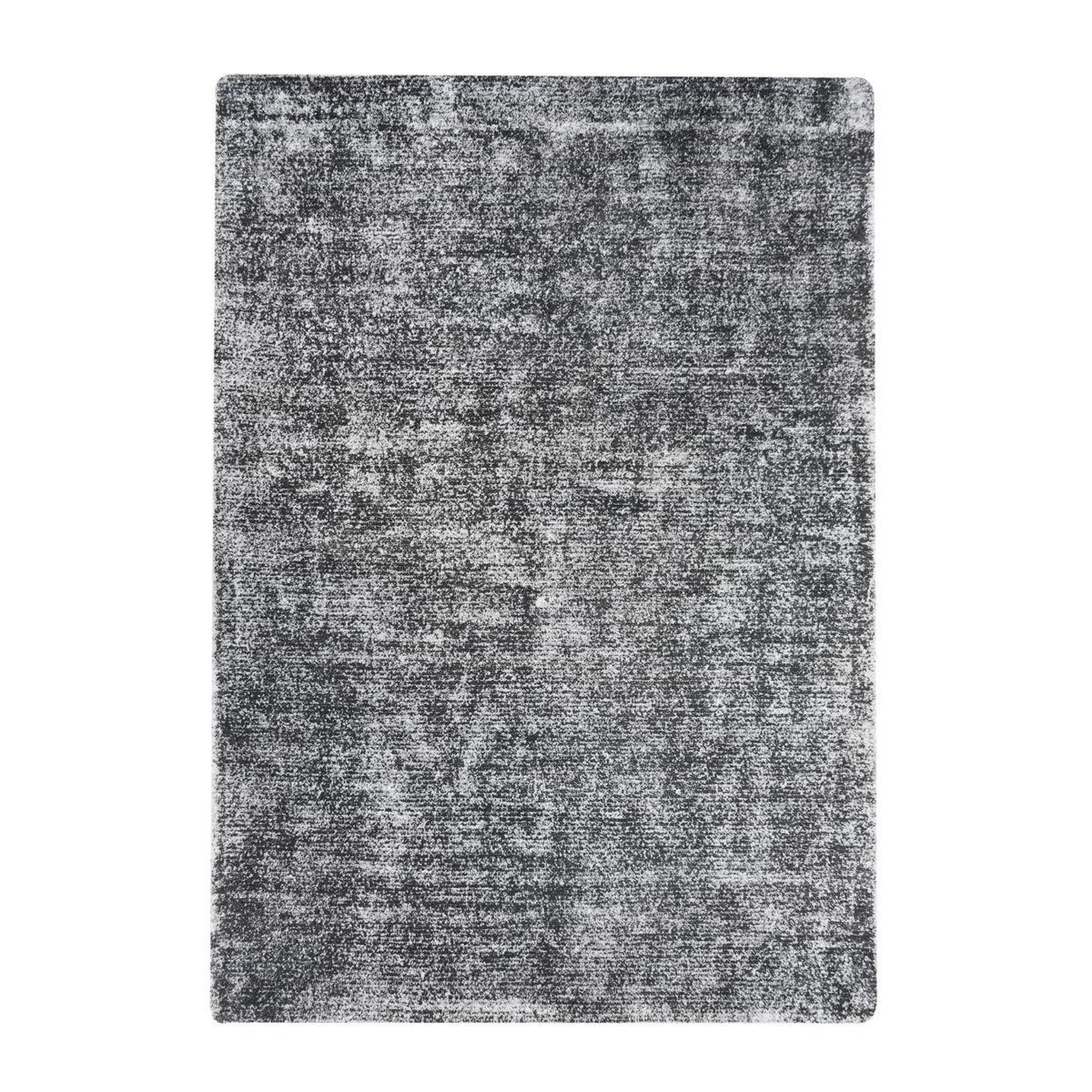 Paris Prix Tapis vintage tissé à la main  etna  anthracite. Coloris disponibles : Gris