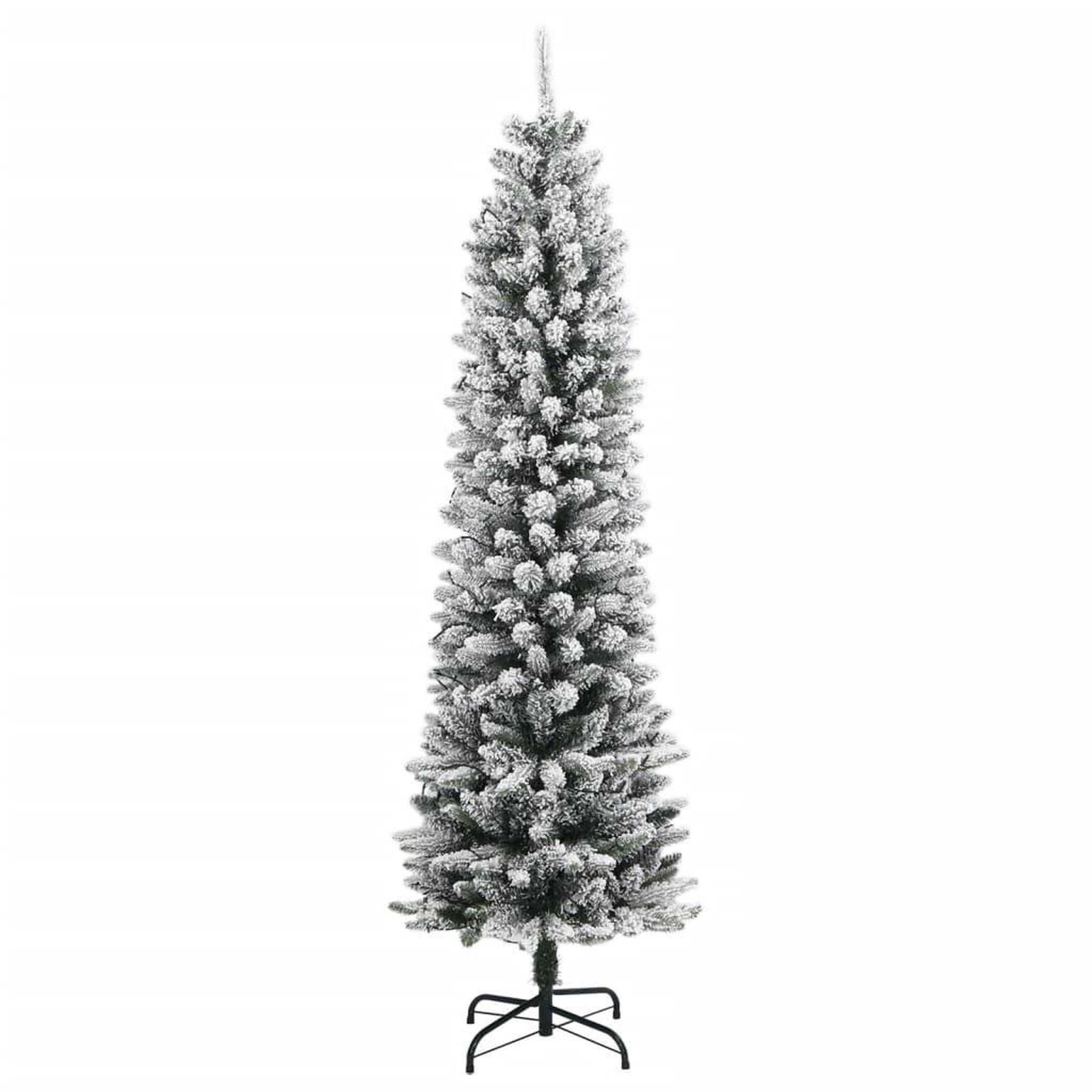 Voir la diapositive 3 : VIDAXL Sapin de Noël artificiel 150 LED et neige floquee 150 cm