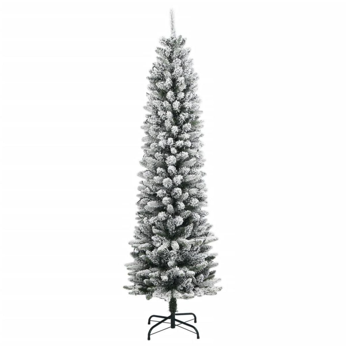 VIDAXL Sapin de Noël artificiel 150 LED et neige floquee 150 cm