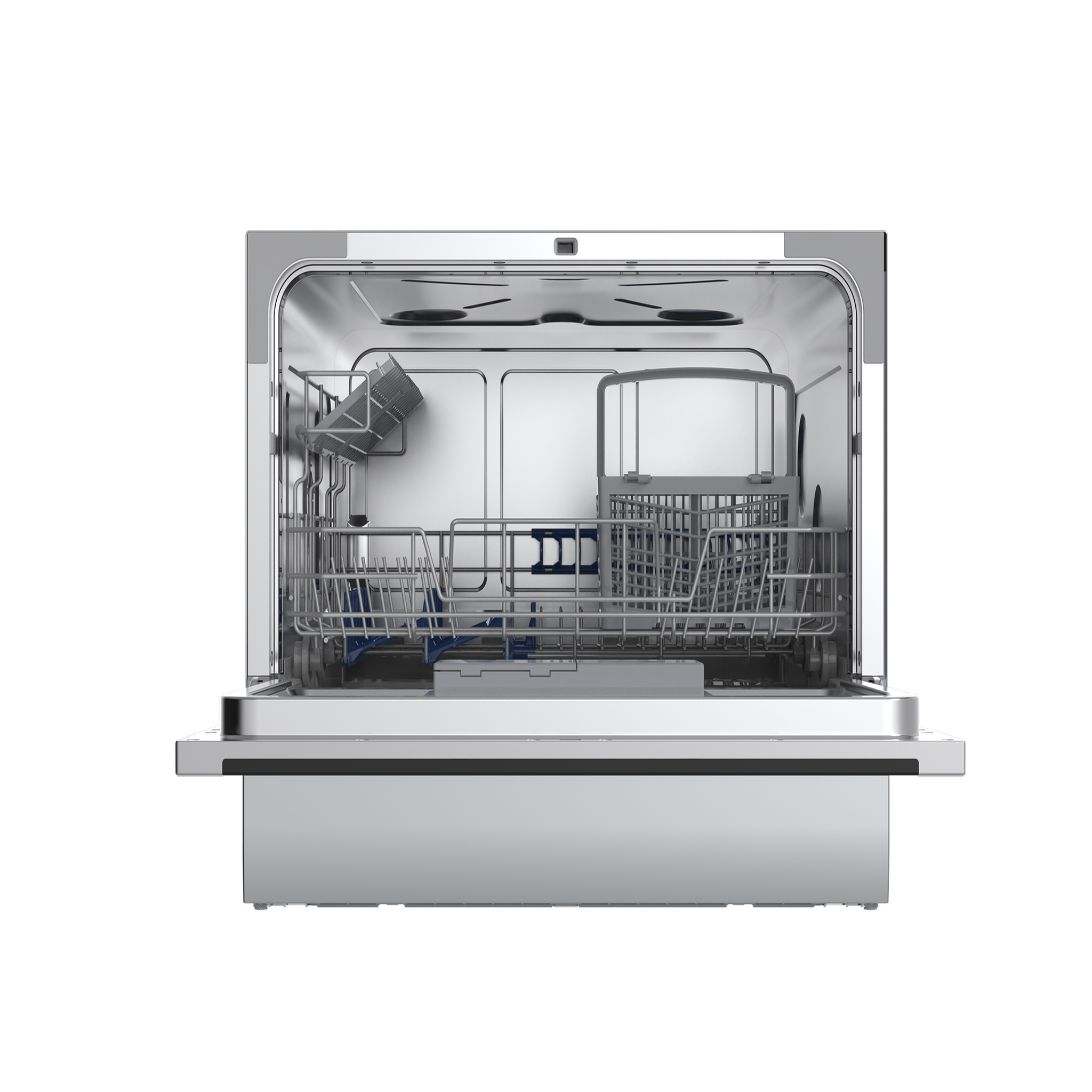 Voir la diapositive 5 : SCHNEIDER Lave-vaisselle mini 6 couverts Silver - SCDW649-S