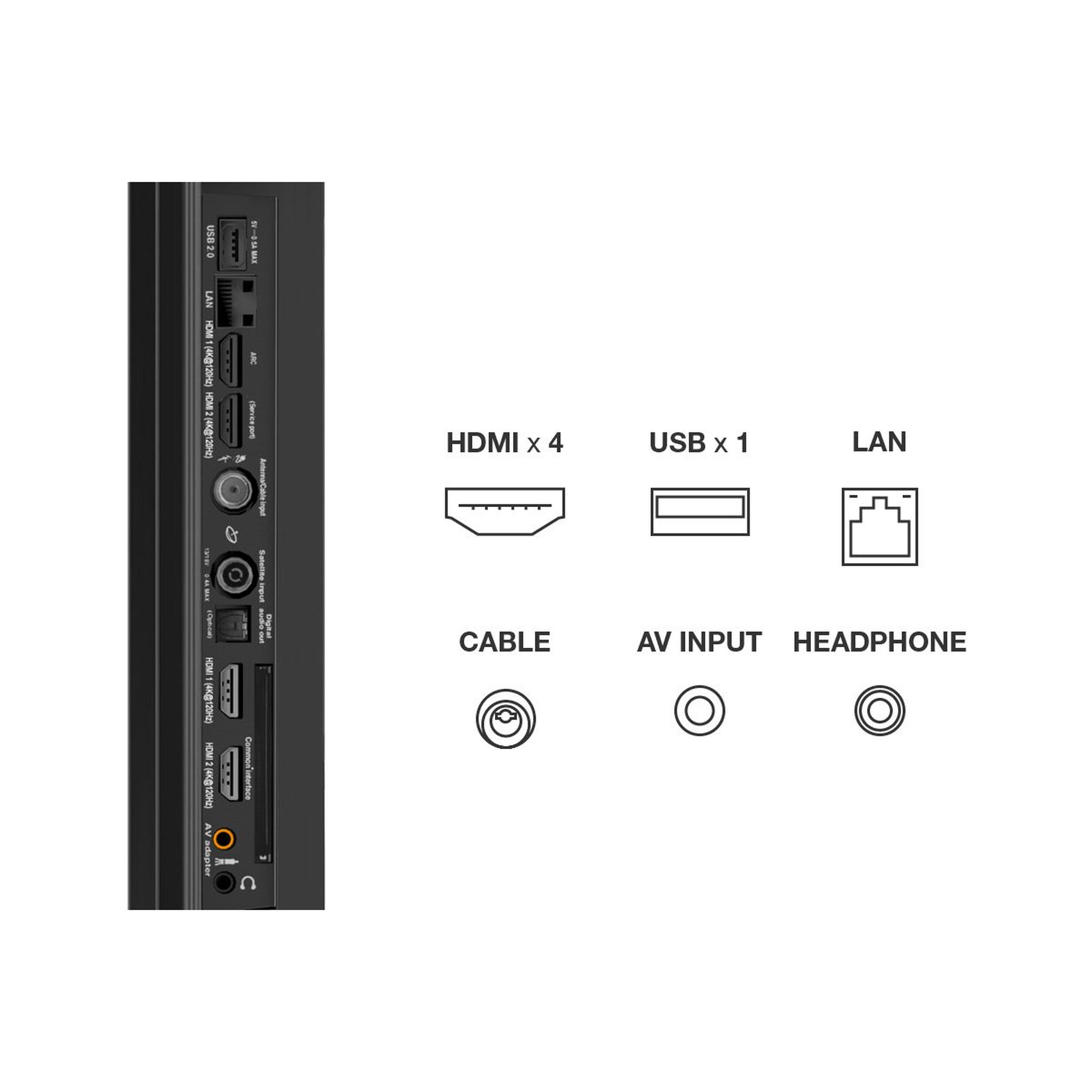 Voir la diapositive 6 : TCL TV QLED 65C729 Android TV