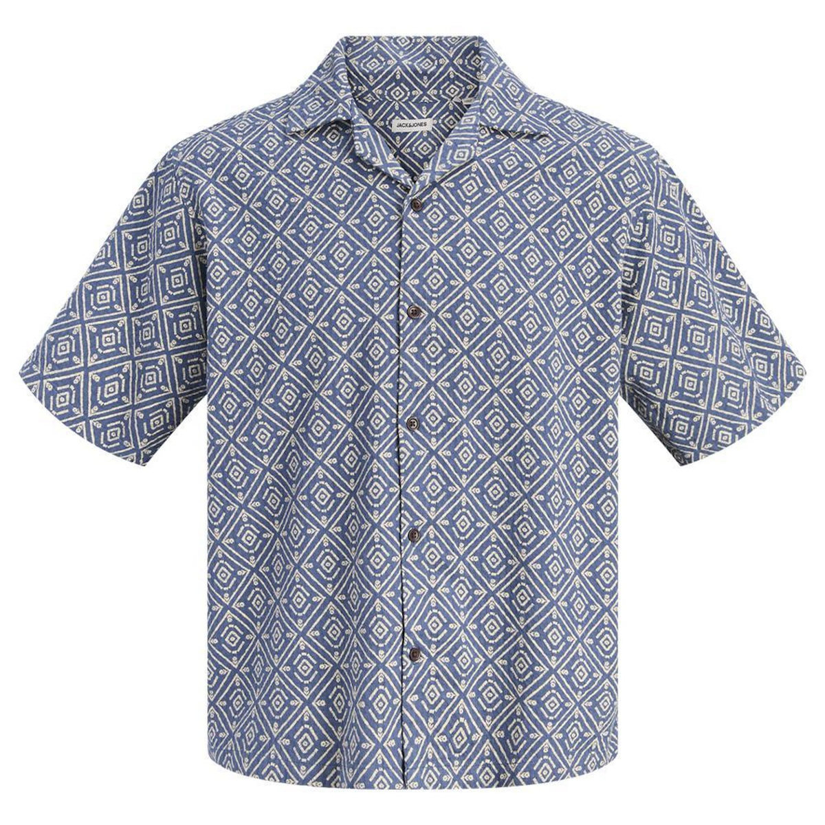 Jack & Jones Chemise Bleu/Beige Homme Jack & Jones Vincent