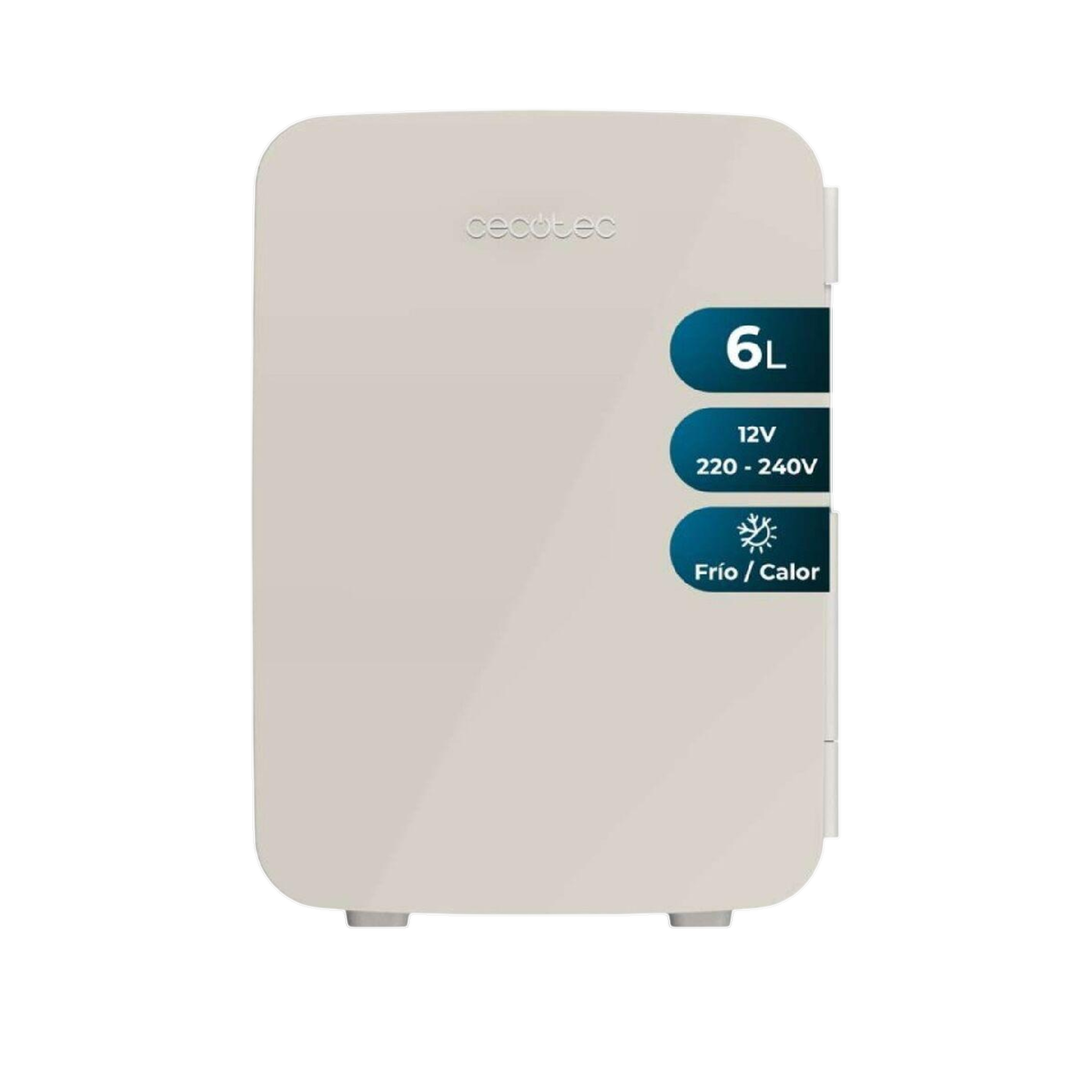 CECOTEC Réfrigérateur camping Cecotec bolero minicooling 6L beige