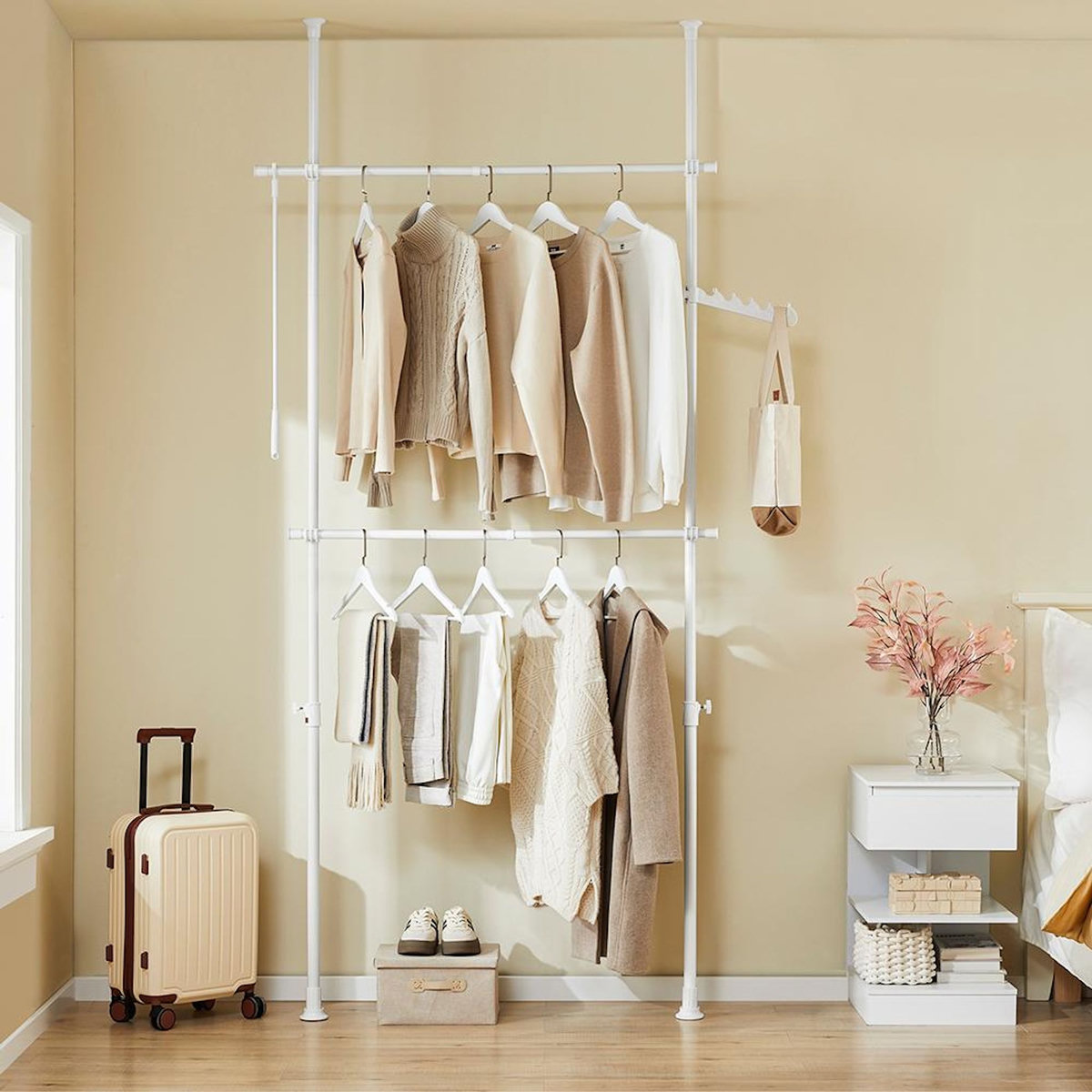 SOBUY SoBuy - Portemanteau Sur Pied réglable - Industriel - FRG109-II