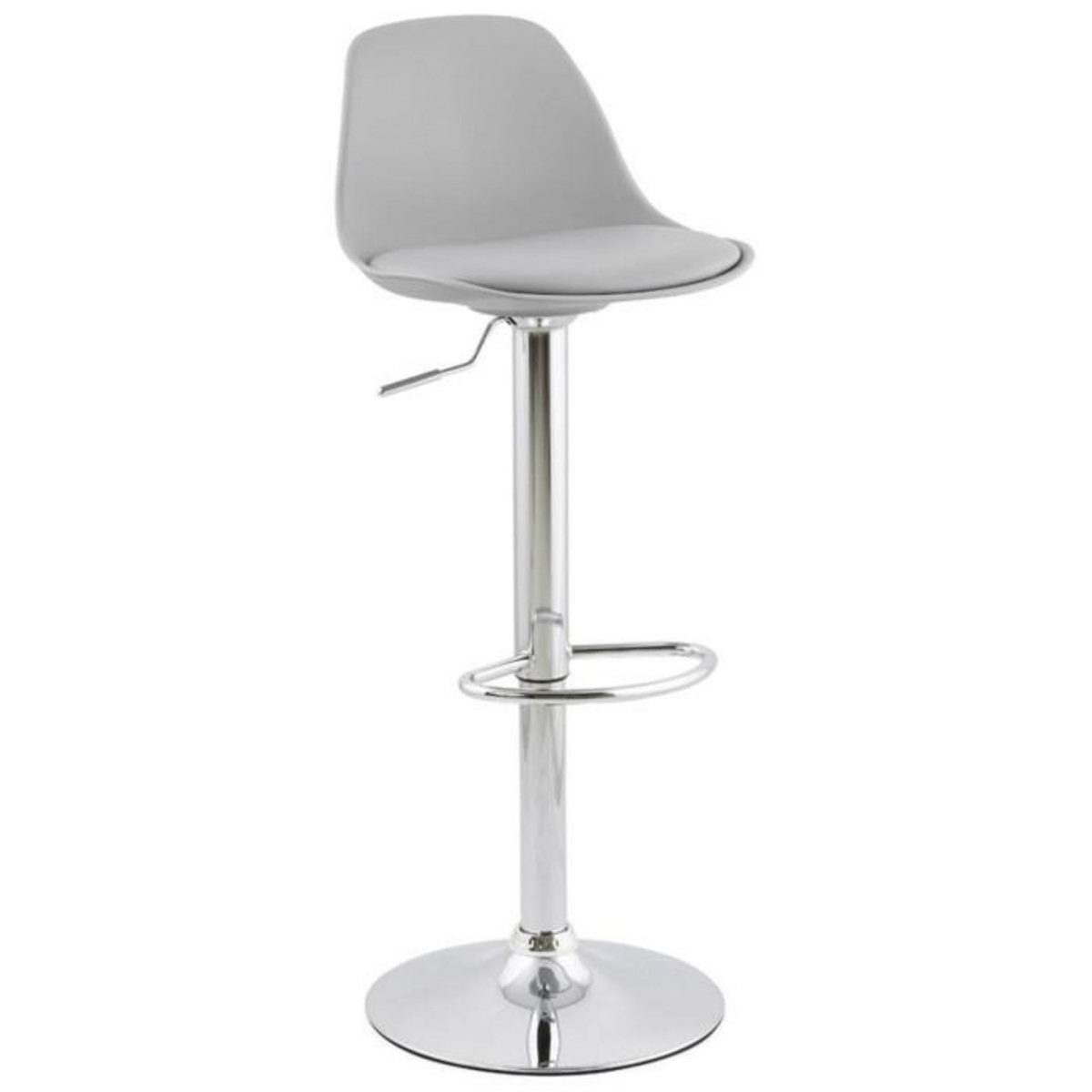 Paris Prix Tabouret de Bar  Queen  81-104cm Gris