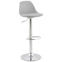 Voir la diapositive 1 : Paris Prix Tabouret de Bar  Queen  81-104cm Gris