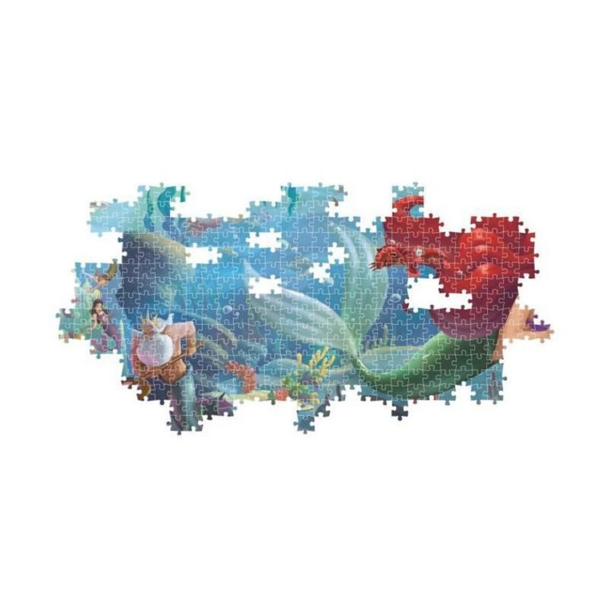 CLEMENTONI CLEMENTONI - Compact 1000 pieces Panorama - La Petite Sirene