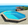 Voir la diapositive 1 : Habitat et Jardin Piscine bois   Cancun   - 6.53 x 4.41 x 1.45 m