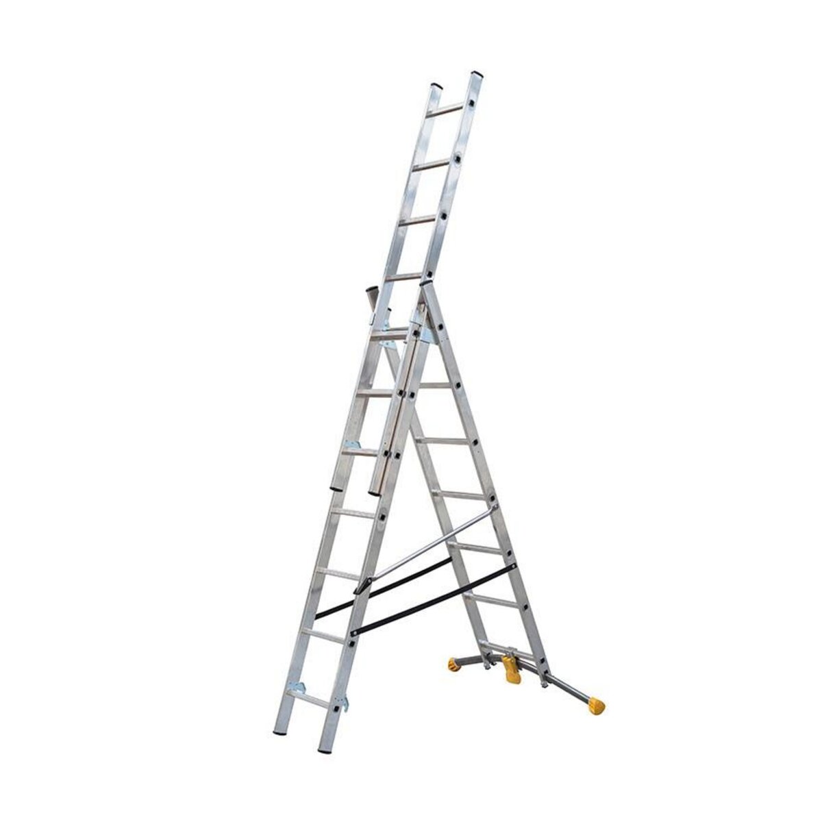 HAILO Echelle transformable HobbyLot 3 plans - 3x7 échelons - 4,96m