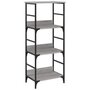 Voir la diapositive 2 : VIDAXL Bibliotheque sonoma gris 50x33x117,5 cm bois d'ingenierie