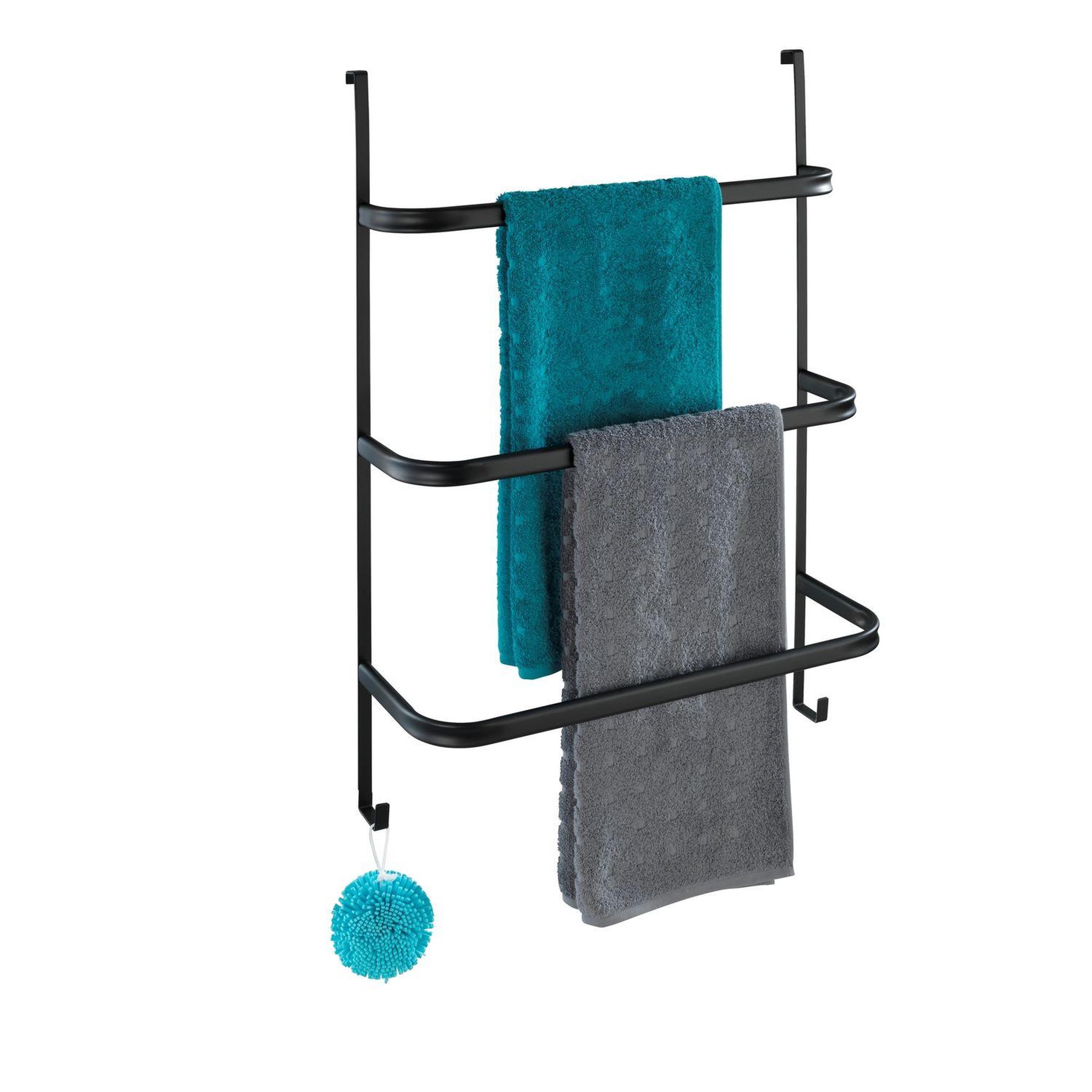 Voir la diapositive 1 : Wenko Porte-serviettes de porte design irpinia - l. 54 x h. 77 cm