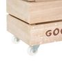 Voir la diapositive 4 : Paris Prix Lot de 2 Cagettes Enfant  Print  39cm Blanc