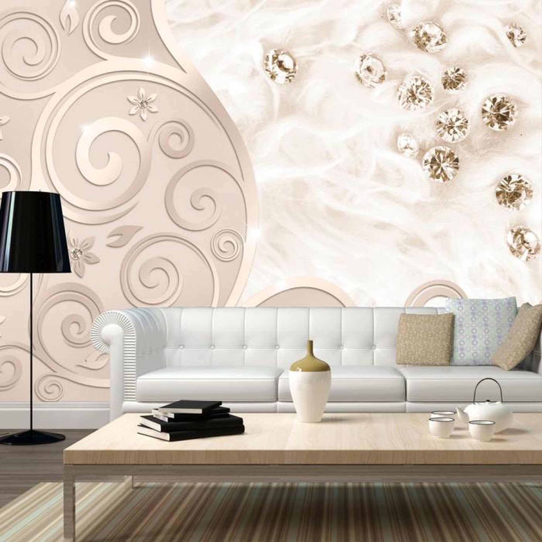 Paris Prix Papier Peint  Diamond Power. Coloris disponibles : Multicolore