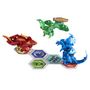 Voir la diapositive 2 : SPIN MASTER Starter pack Bakugan Fenneca - Dragonöid - Sharktar
