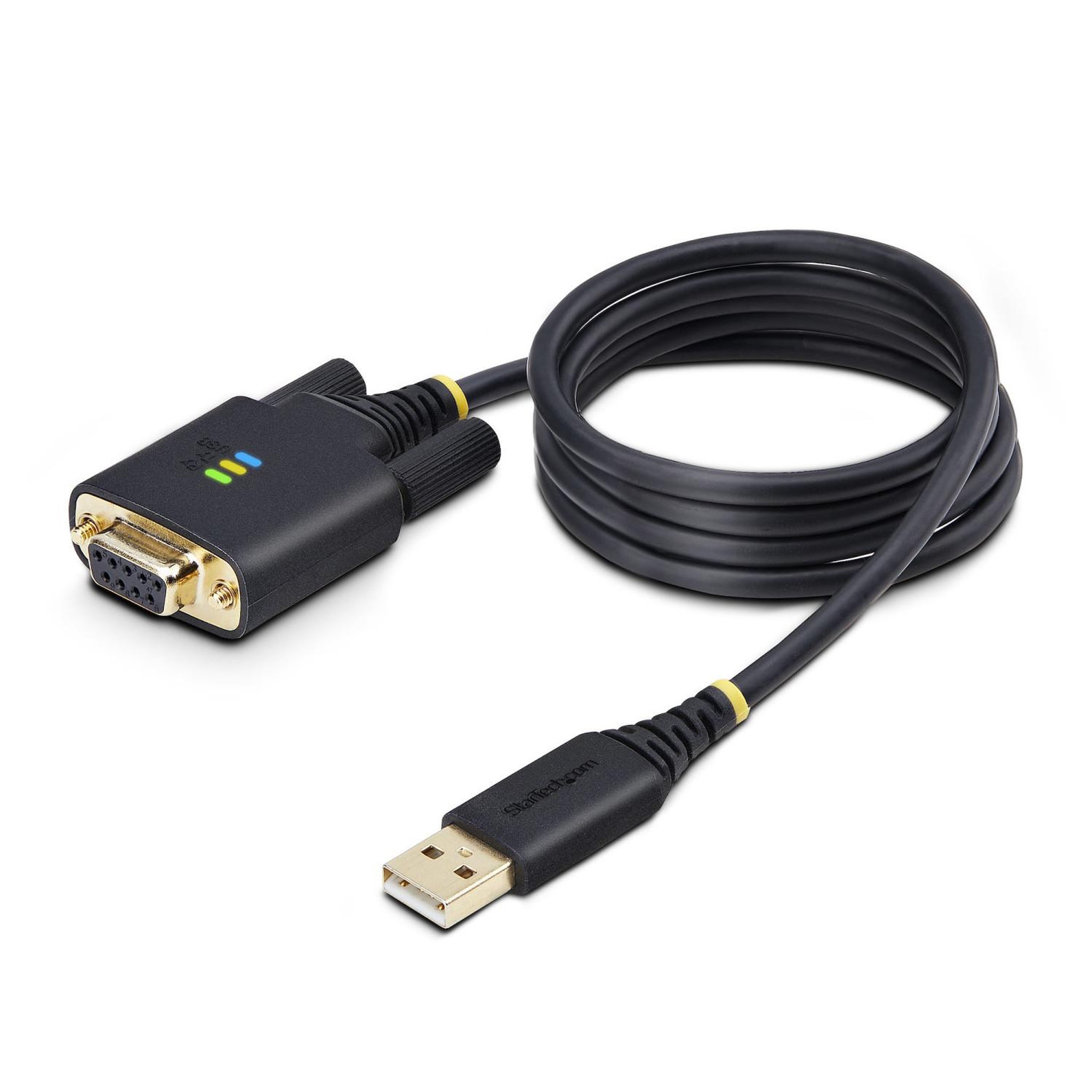 Startech Startech.com 1p3ffcnb-usb-serial câble série noir 1 m usb type-a db-9