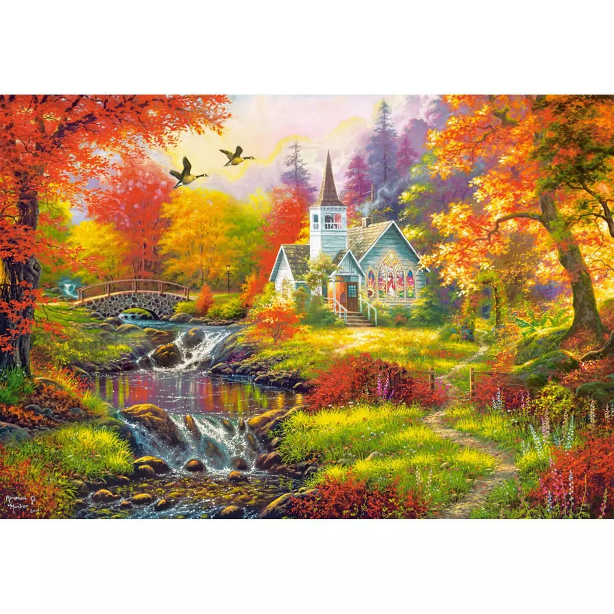 Castorland Puzzle 1000 pièces : Ambiances d'automne
