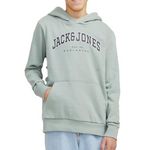 Jack & Jones Sweat à Capuche  Garçon Jack & Jones Varsity. Coloris disponibles : Vert