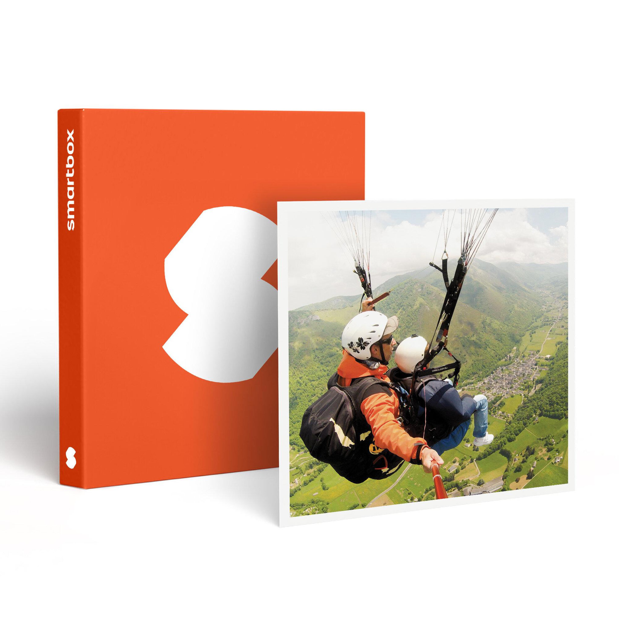 Smartbox Vol parapente en tandem de 15 min près de lourdes - coffret cadeau sport & aventure