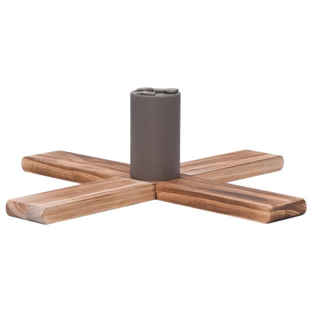 VIDAXL Support de sapin de Noël 54x54x16 cm