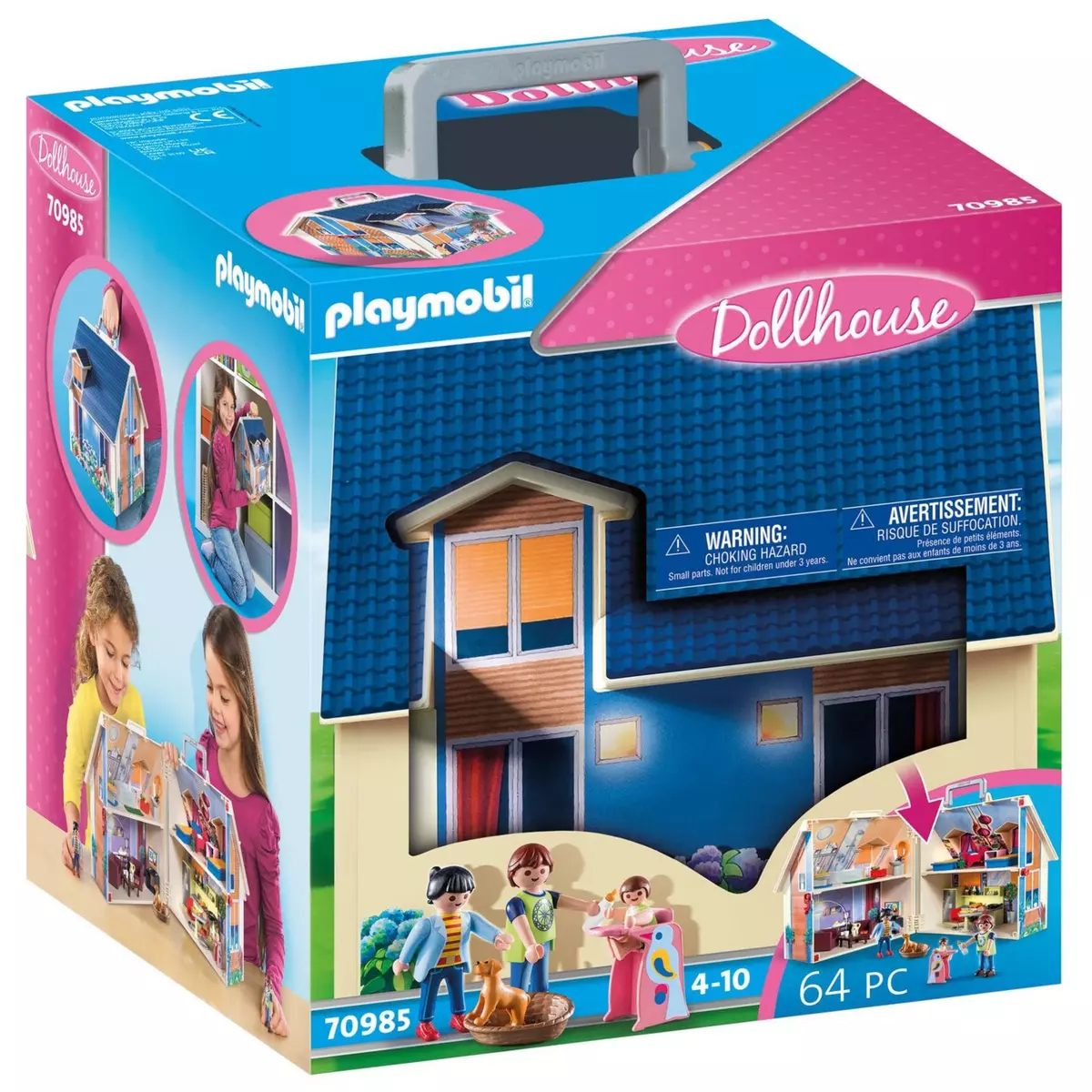 PLAYMOBIL 70985 - Maison Transportable Dollhouse